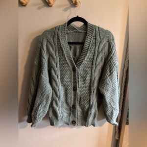 Shein Curve Cardigan